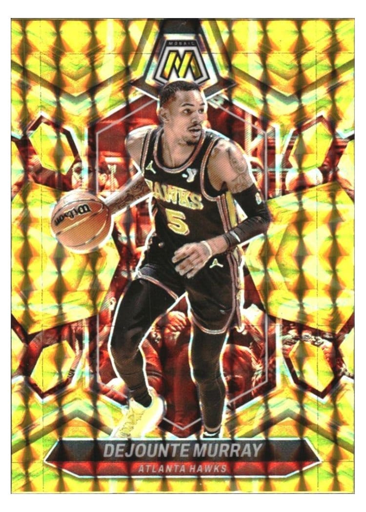 2023-24 Panini Mosaic Base Set Dejounte Murray #134 card