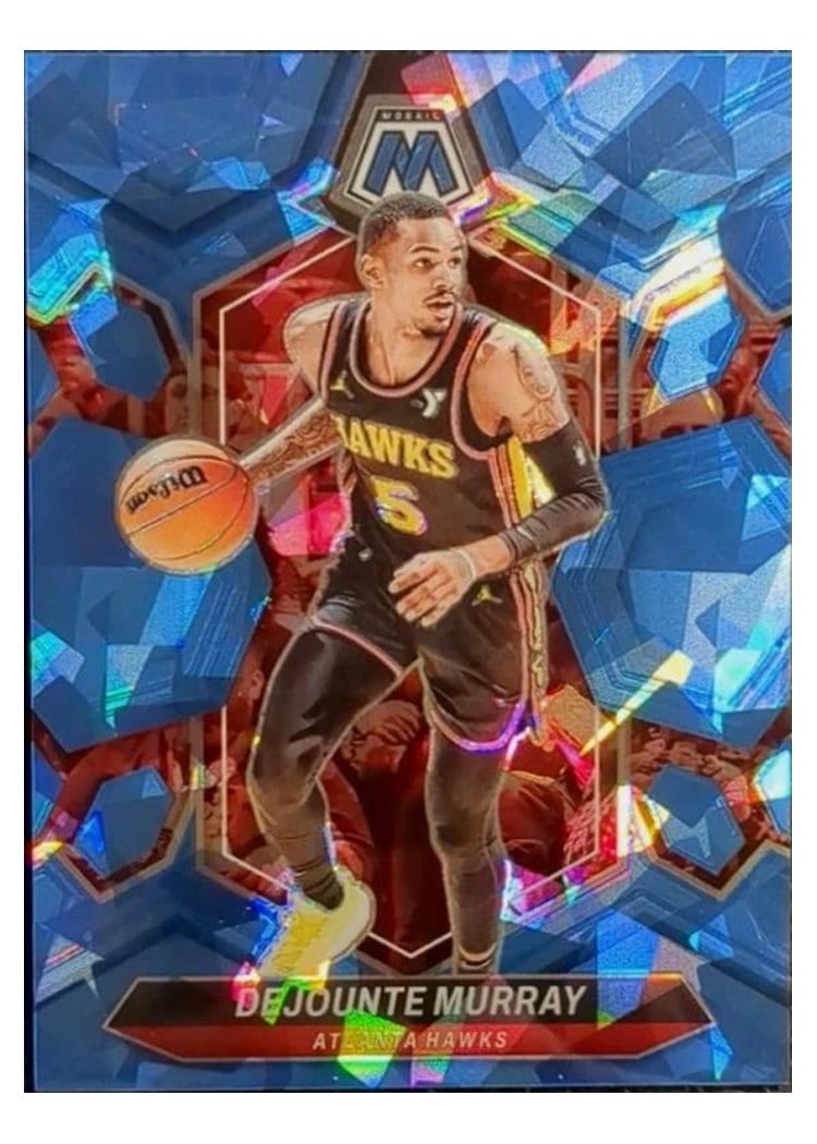 2023-24 Panini Mosaic Base Set Dejounte Murray #134 card