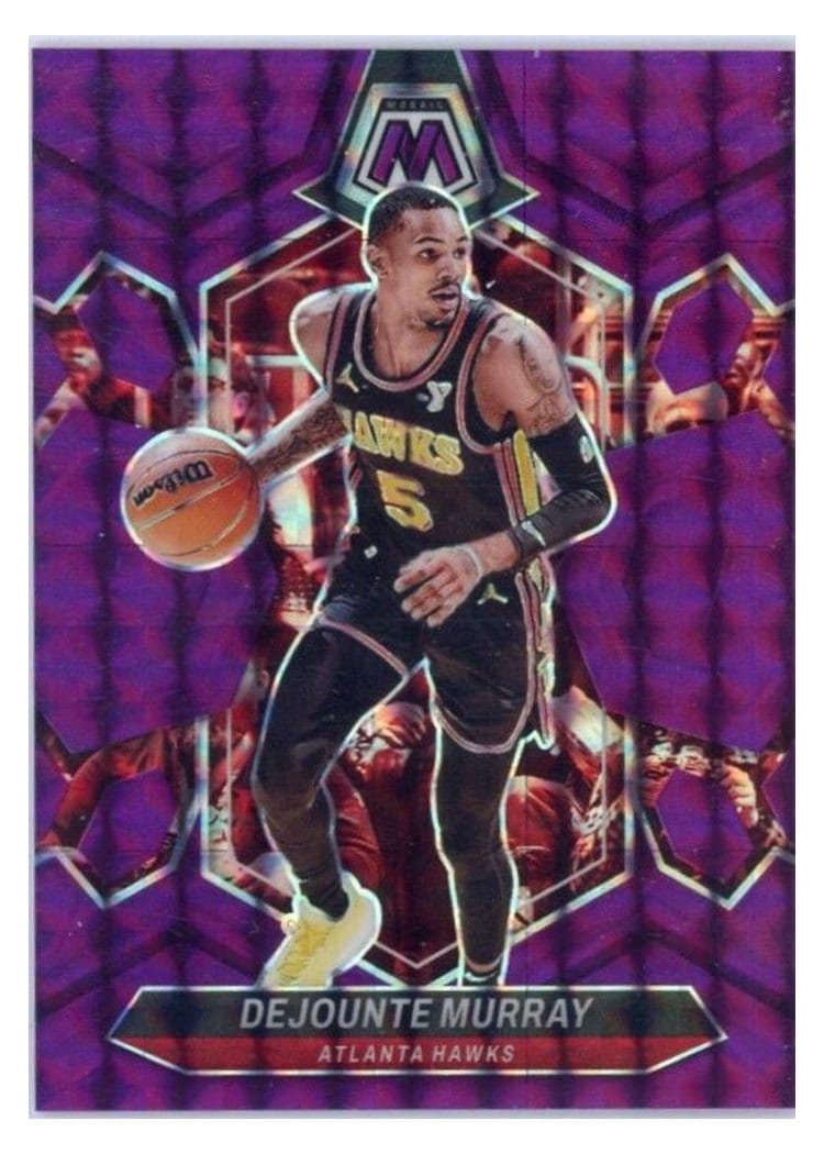 2023-24 Panini Mosaic Base Set Dejounte Murray #134 card