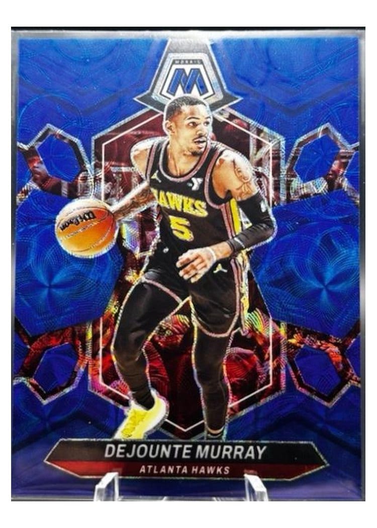 2023-24 Panini Mosaic Base Set Dejounte Murray #134 card