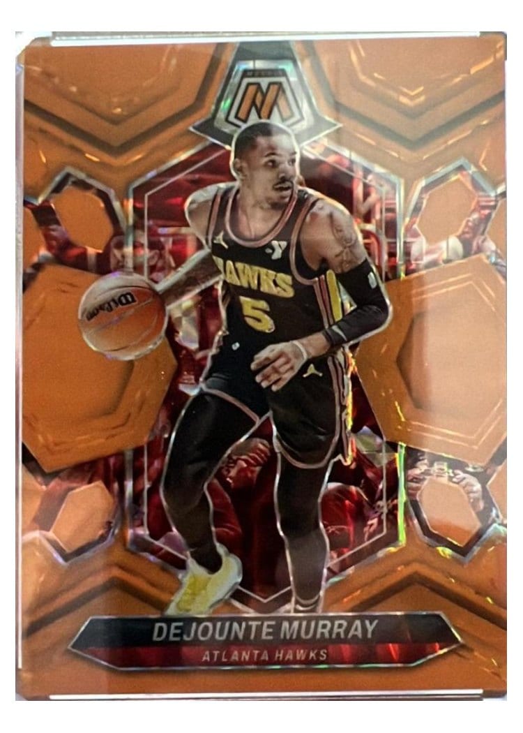 2023-24 Panini Mosaic Base Set Dejounte Murray #134 card