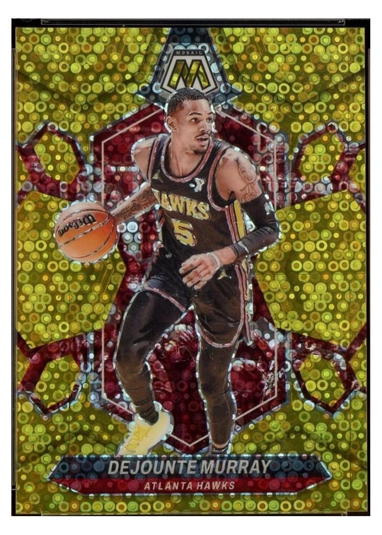 2023-24 Panini Mosaic Base Set Dejounte Murray #134 card