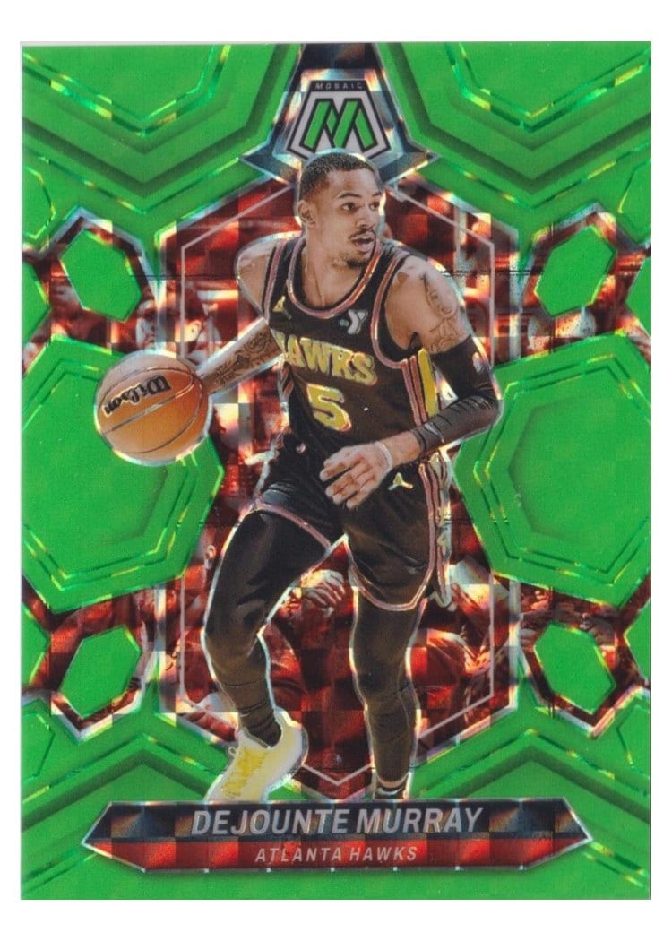 2023-24 Panini Mosaic Base Set Dejounte Murray #134 card