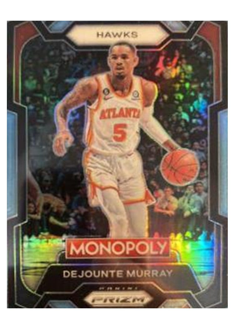 2023-24 Panini Prizm Base Set Dejounte Murray #112 card