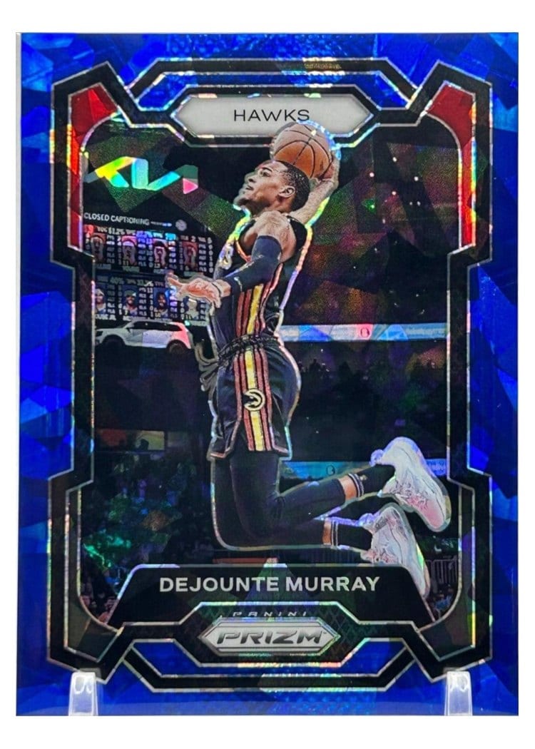 2023-24 Panini Prizm Base Set Dejounte Murray #112 card