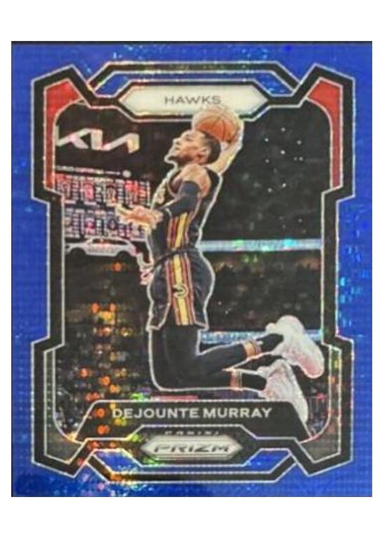 2023-24 Panini Prizm Base Set Dejounte Murray #112 card