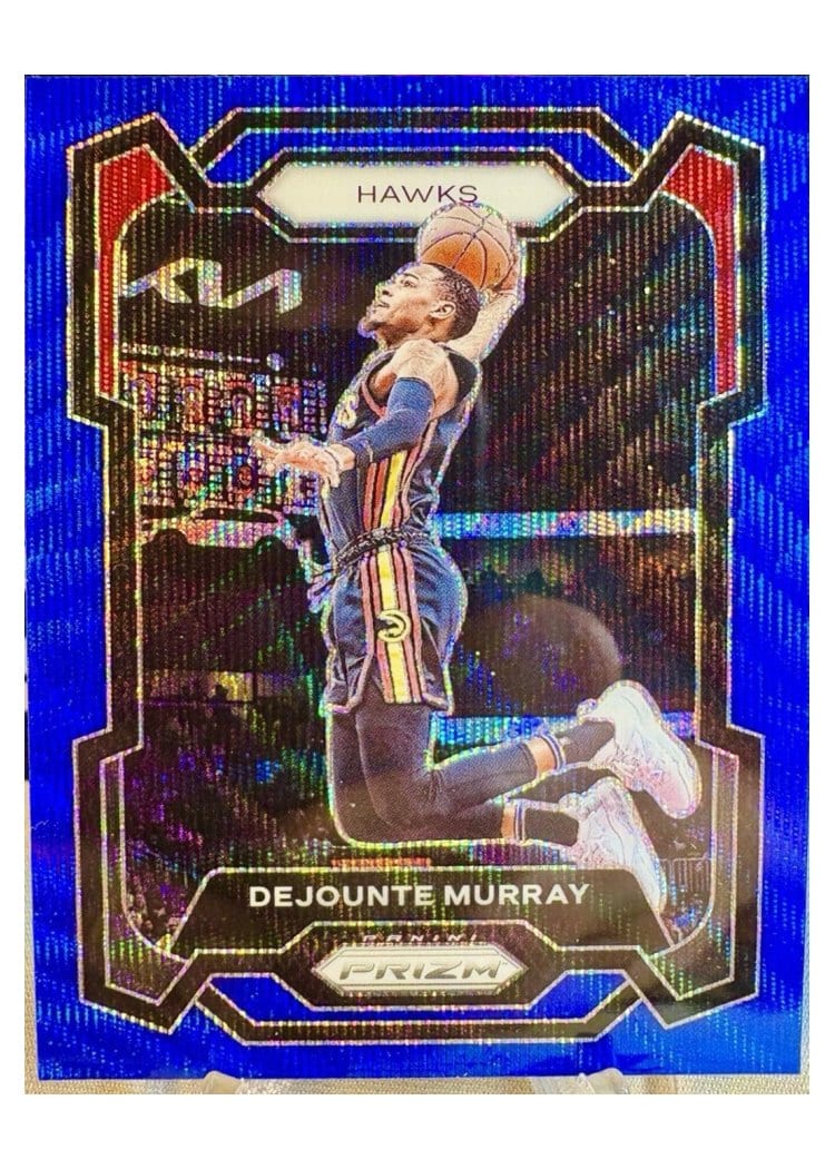 2023-24 Panini Prizm Base Set Dejounte Murray #112 card