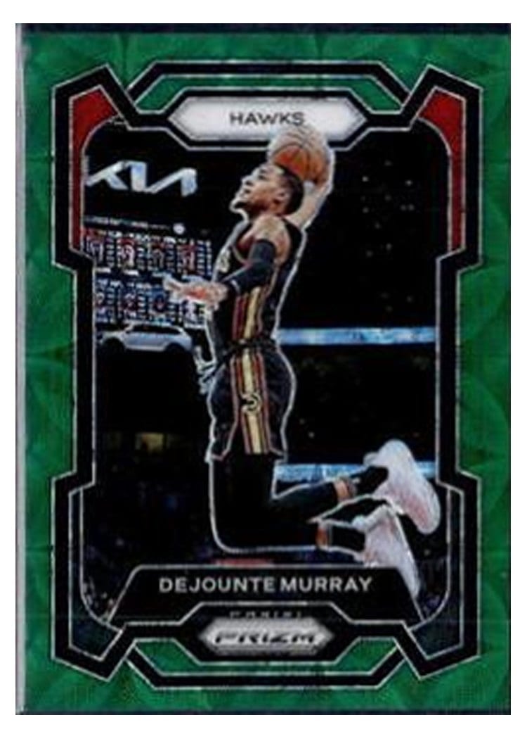 2023-24 Panini Prizm Base Set Dejounte Murray #112 card