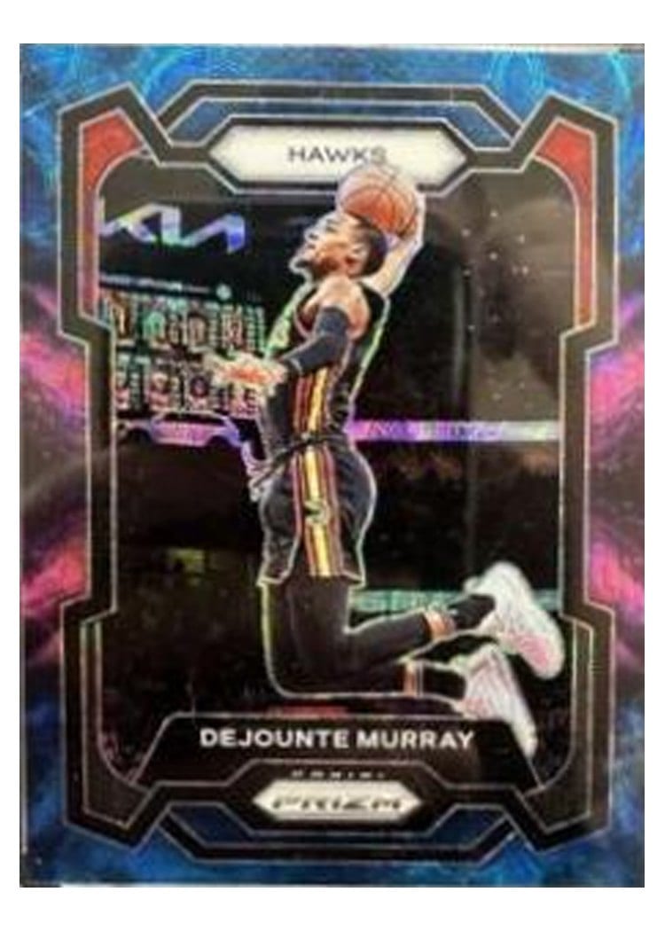 2023-24 Panini Prizm Base Set Dejounte Murray #112 card