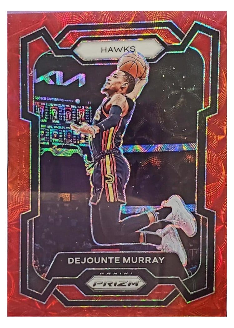 2023-24 Panini Prizm Base Set Dejounte Murray #112 card