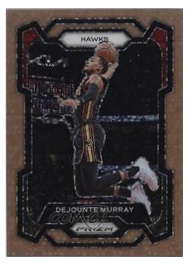 2023-24 Panini Prizm Base Set Dejounte Murray #112 card