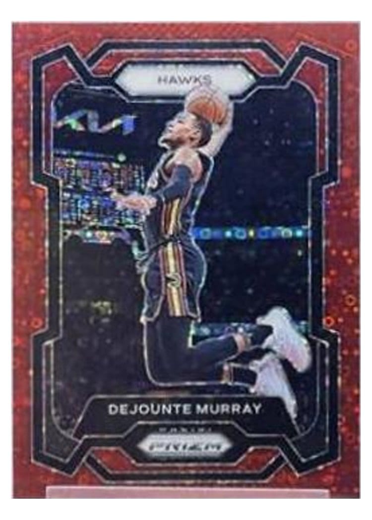 2023-24 Panini Prizm Base Set Dejounte Murray #112 card