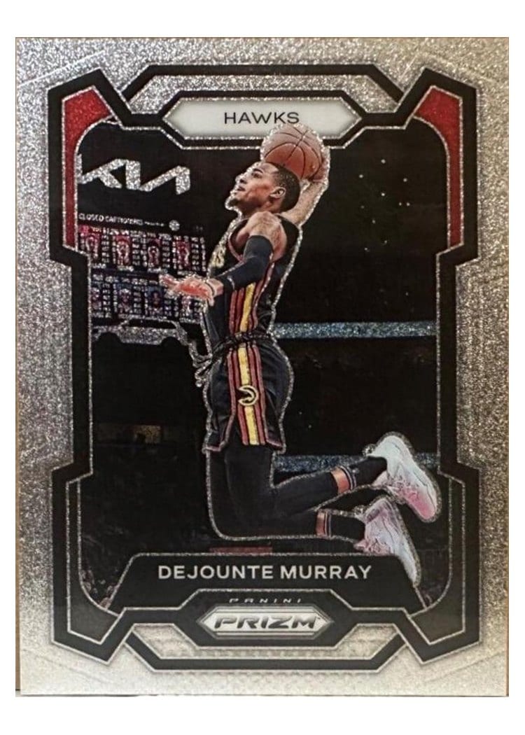 2023-24 Panini Prizm Base Set Dejounte Murray #112 card