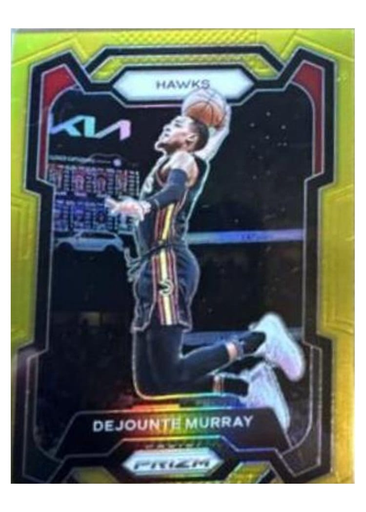 2023-24 Panini Prizm Base Set Dejounte Murray #112 card