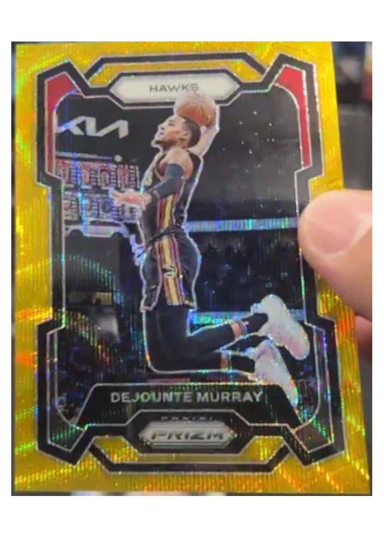 2023-24 Panini Prizm Base Set Dejounte Murray #112 card