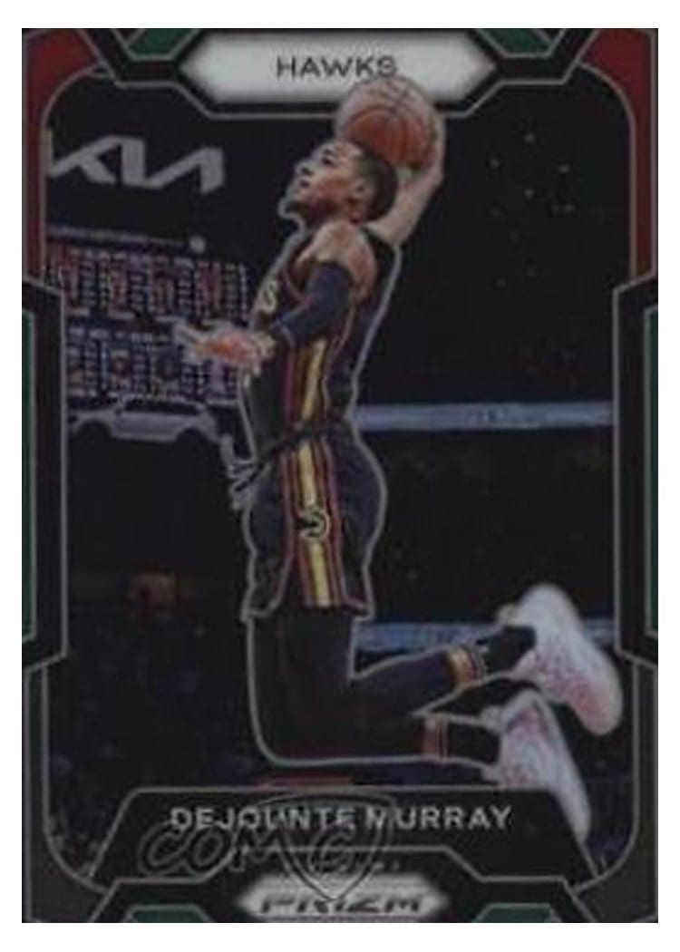 2023-24 Panini Prizm Base Set Dejounte Murray #112 card