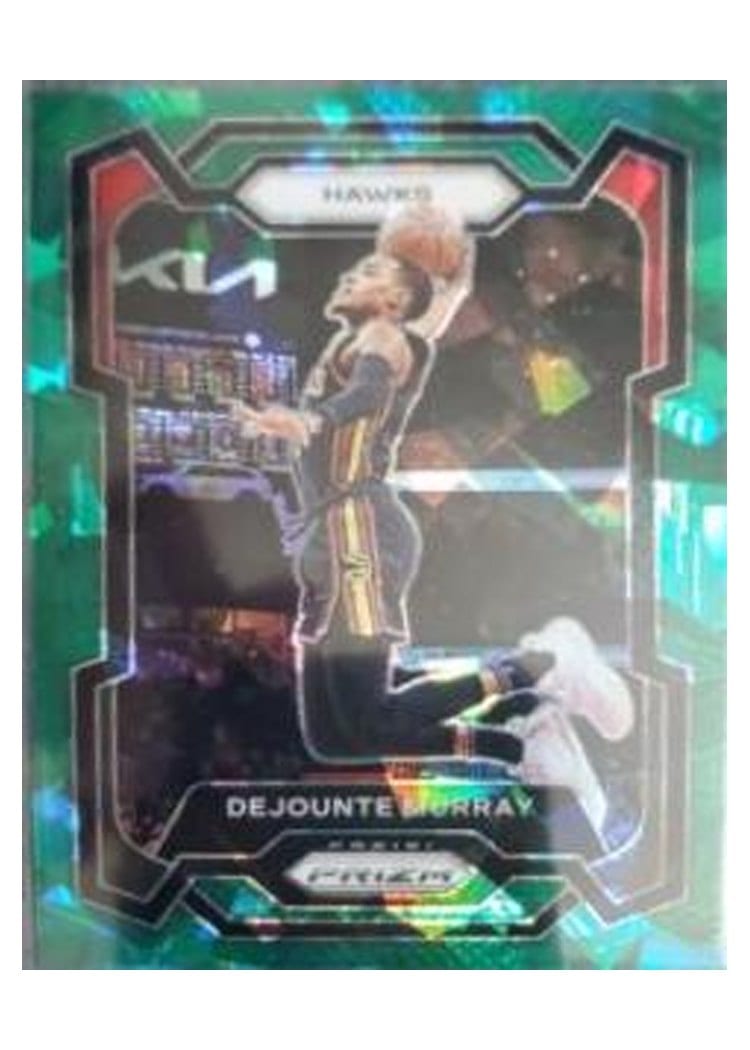2023-24 Panini Prizm Base Set Dejounte Murray #112 card