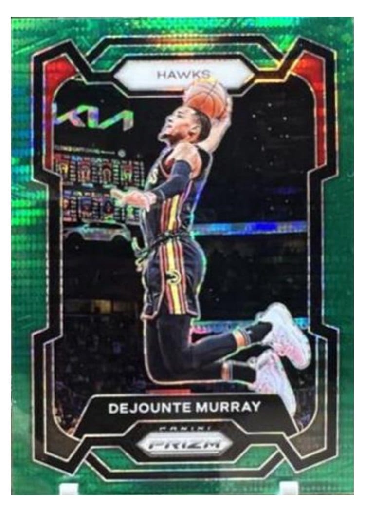 2023-24 Panini Prizm Base Set Dejounte Murray #112 card