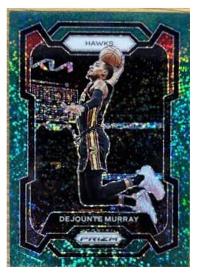 2023-24 Panini Prizm Base Set Dejounte Murray #112 card