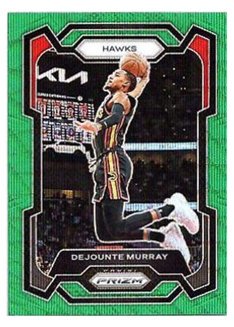 2023-24 Panini Prizm Base Set Dejounte Murray #112 card