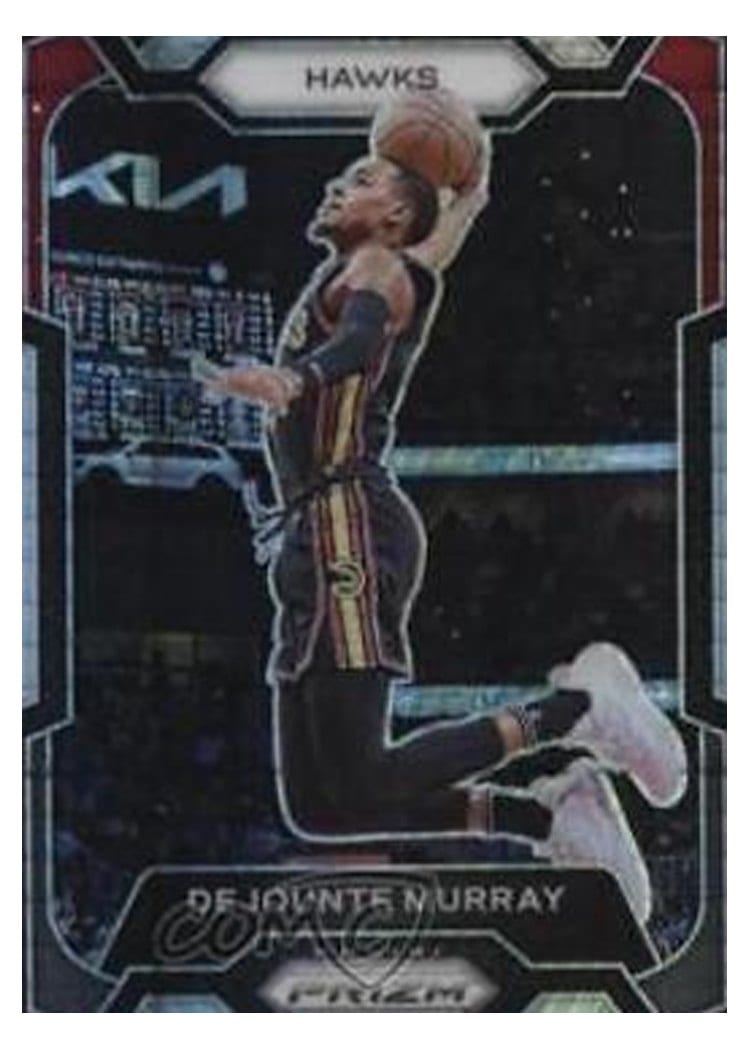 2023-24 Panini Prizm Base Set Dejounte Murray #112 card