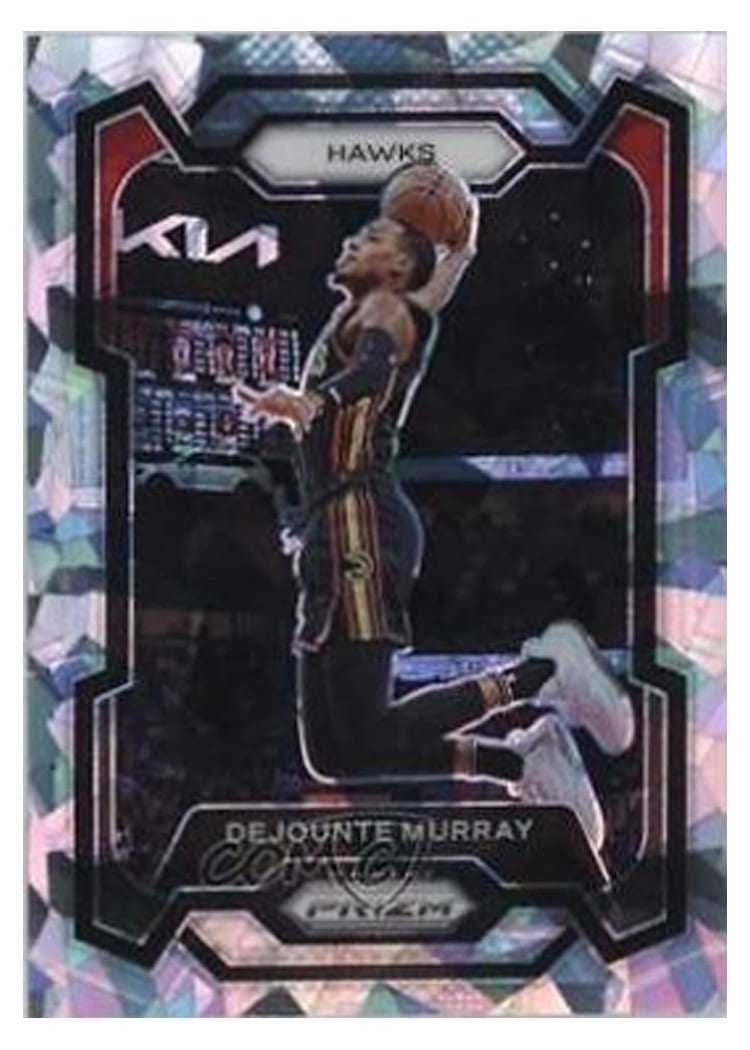 2023-24 Panini Prizm Base Set Dejounte Murray #112 card