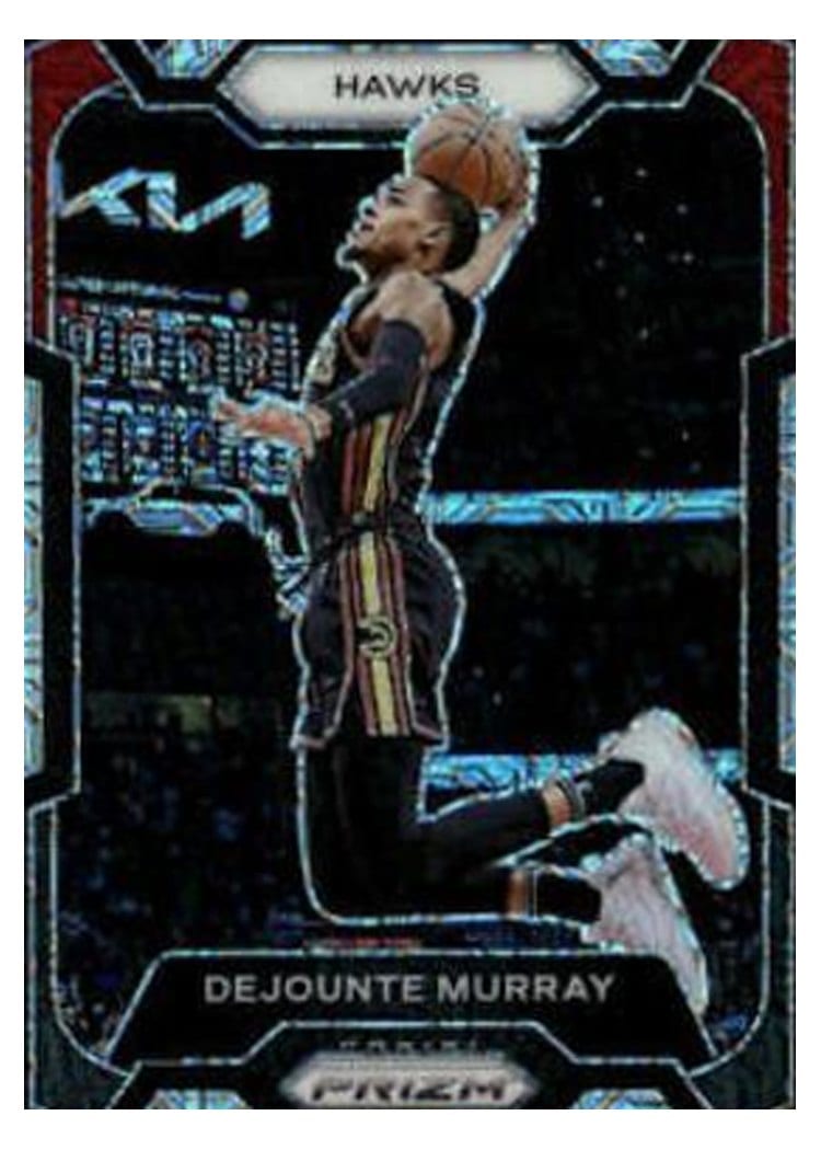 2023-24 Panini Prizm Base Set Dejounte Murray #112 card