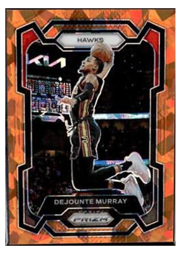 2023-24 Panini Prizm Base Set Dejounte Murray #112 card