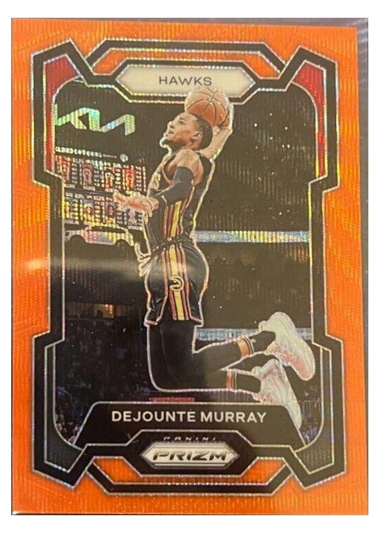 2023-24 Panini Prizm Base Set Dejounte Murray #112 card