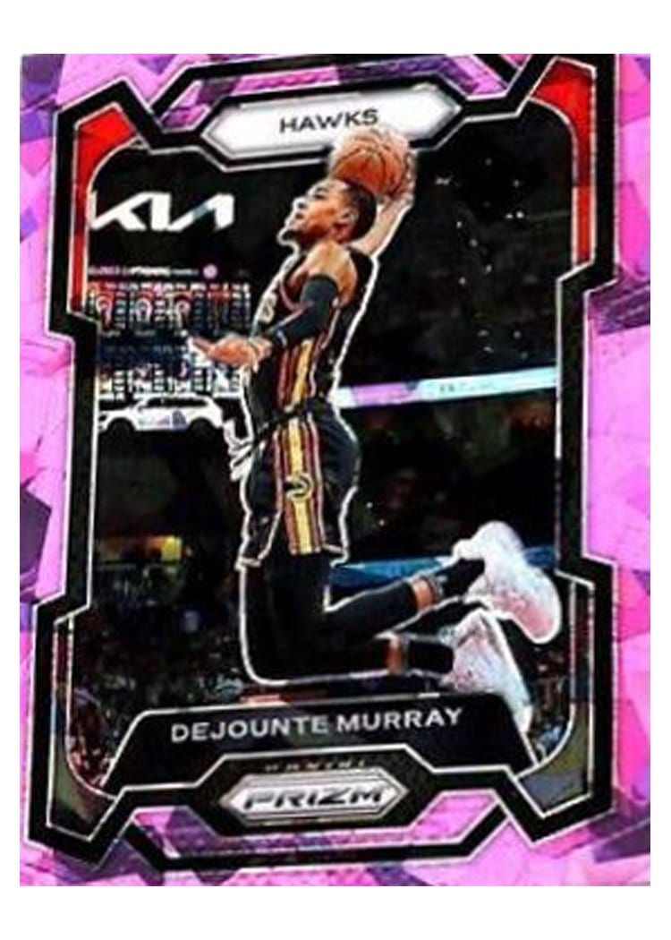 2023-24 Panini Prizm Base Set Dejounte Murray #112 card