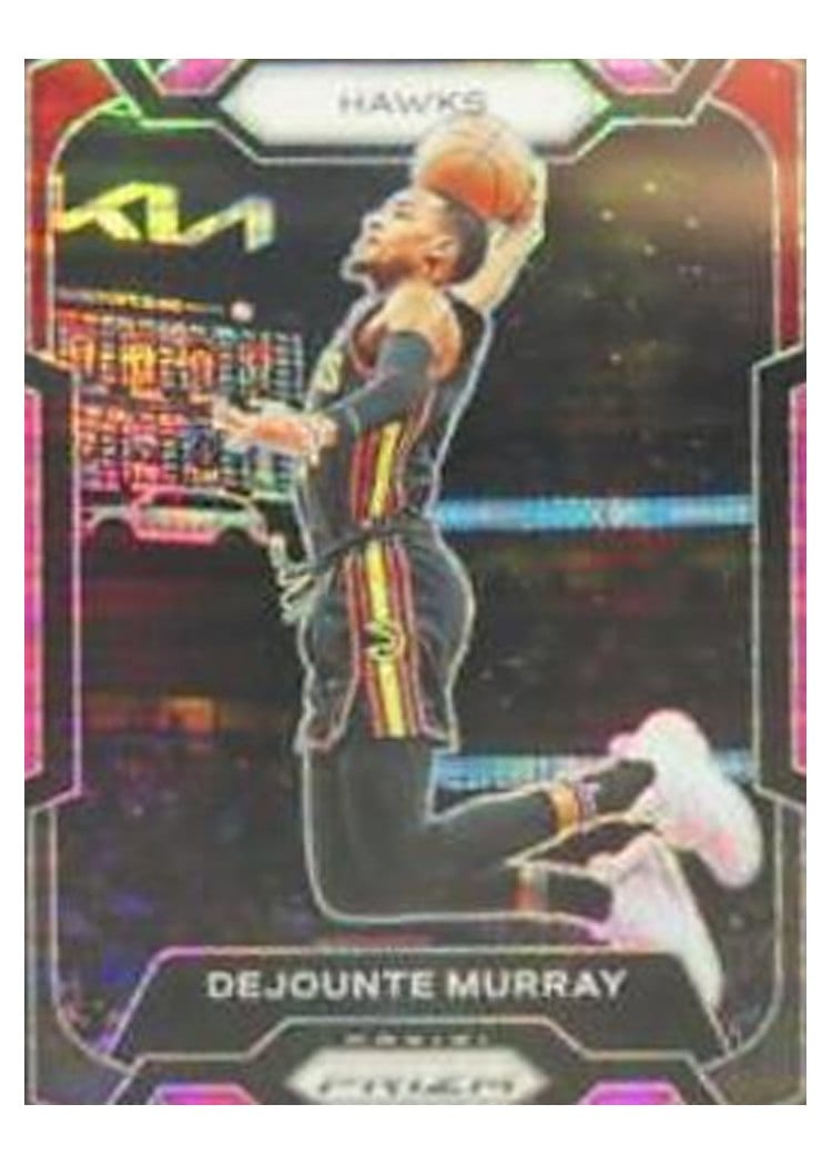 2023-24 Panini Prizm Base Set Dejounte Murray #112 card