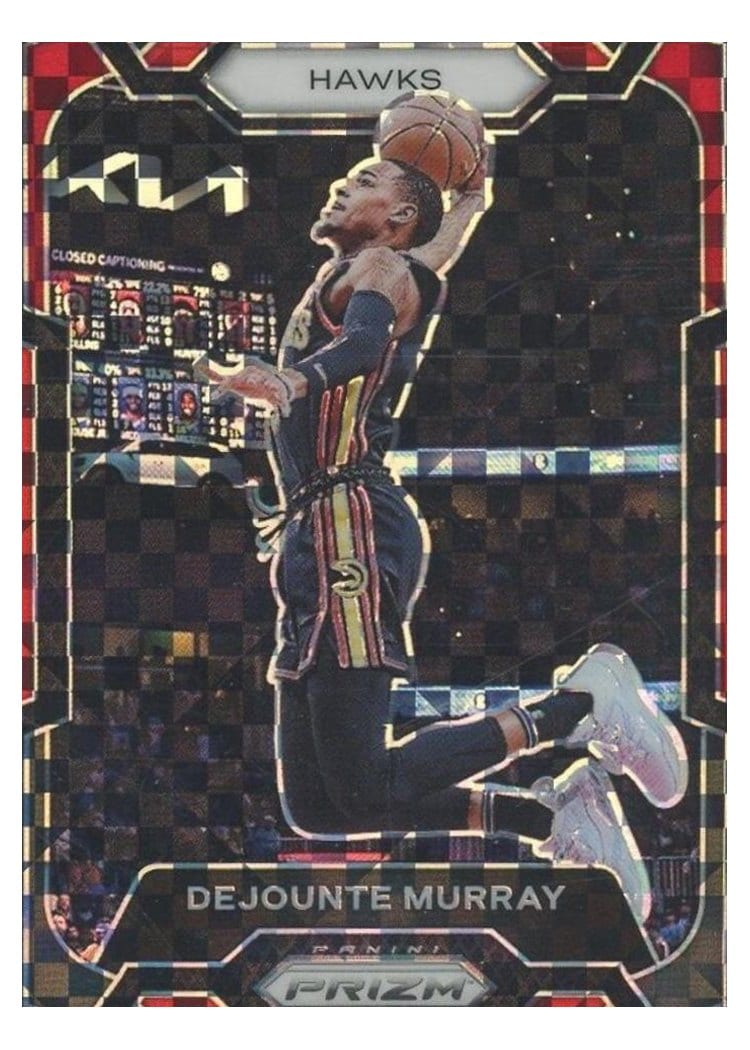 2023-24 Panini Prizm Base Set Dejounte Murray #112 card