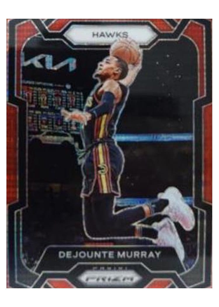2023-24 Panini Prizm Base Set Dejounte Murray #112 card
