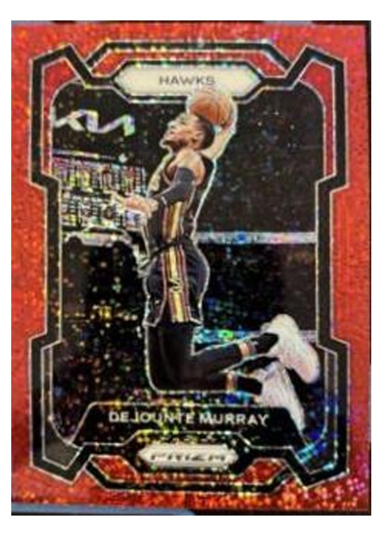 2023-24 Panini Prizm Base Set Dejounte Murray #112 card