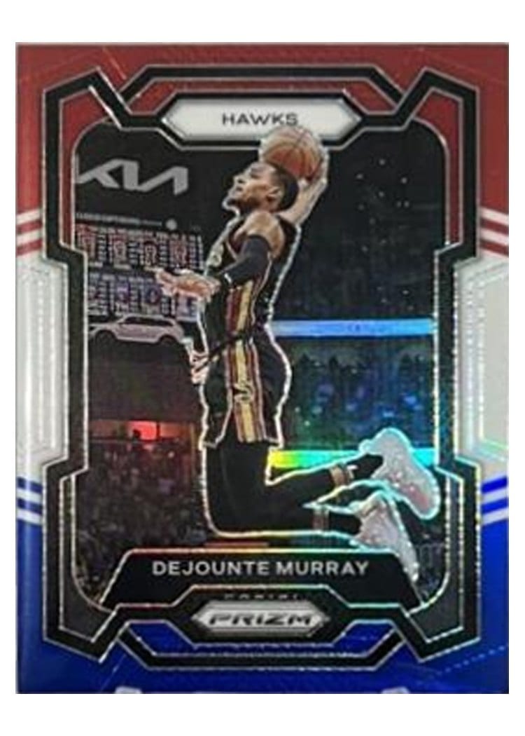 2023-24 Panini Prizm Base Set Dejounte Murray #112 card