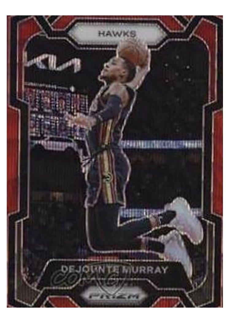 2023-24 Panini Prizm Base Set Dejounte Murray #112 card