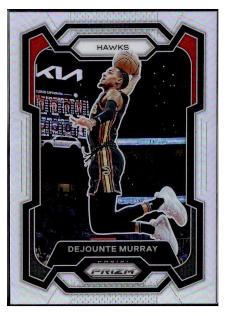 2023-24 Panini Prizm Base Set Dejounte Murray #112 card