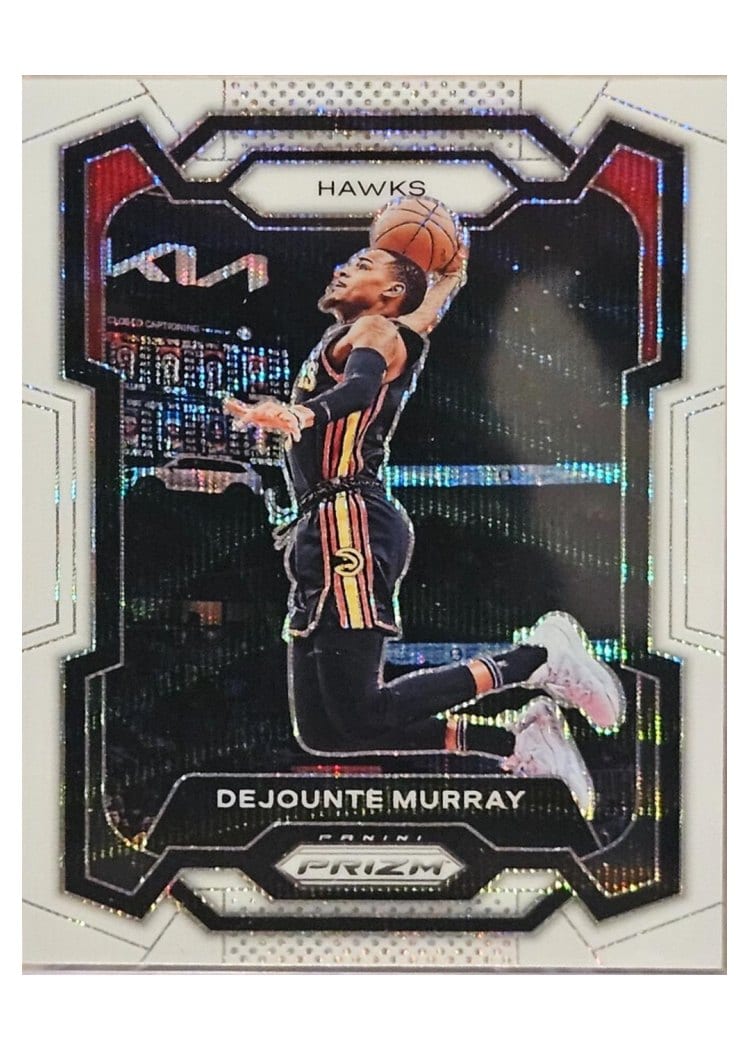 2023-24 Panini Prizm Base Set Dejounte Murray #112 card