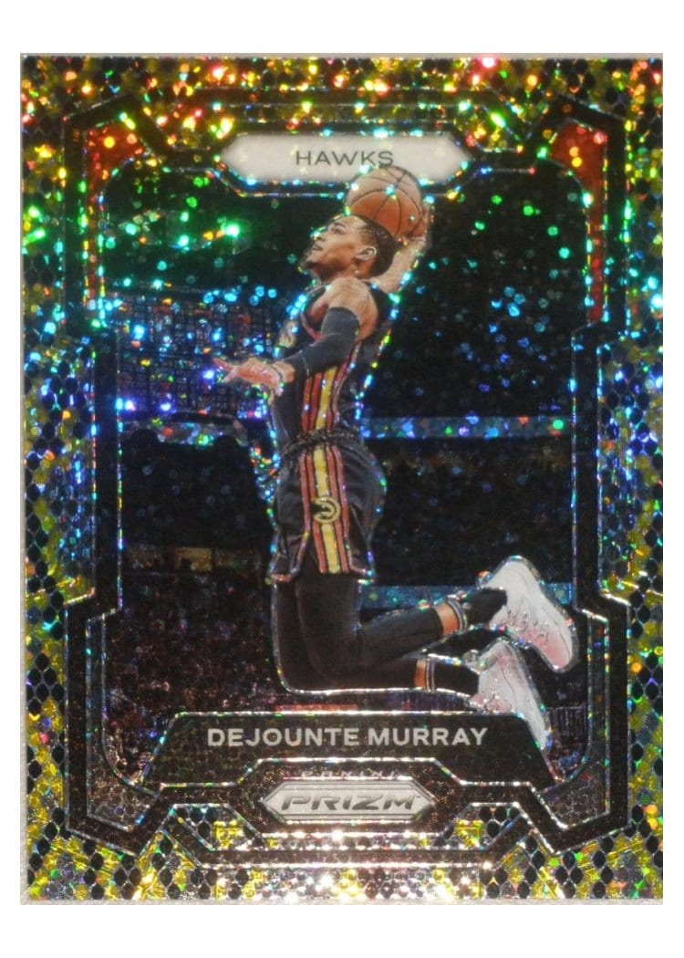 2023-24 Panini Prizm Base Set Dejounte Murray #112 card