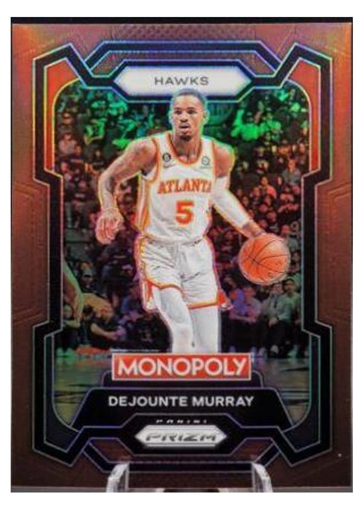 2023-24 Panini Prizm Monopoly Base Set Dejounte Murray #5 card