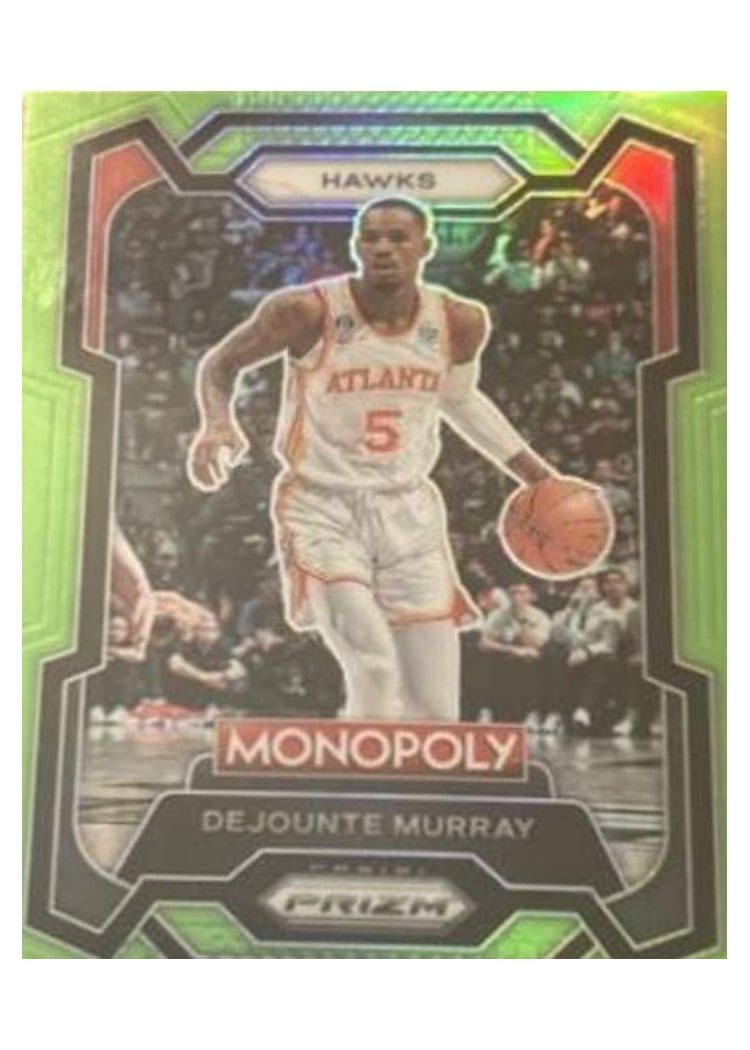 2023-24 Panini Prizm Monopoly Base Set Dejounte Murray #5 card