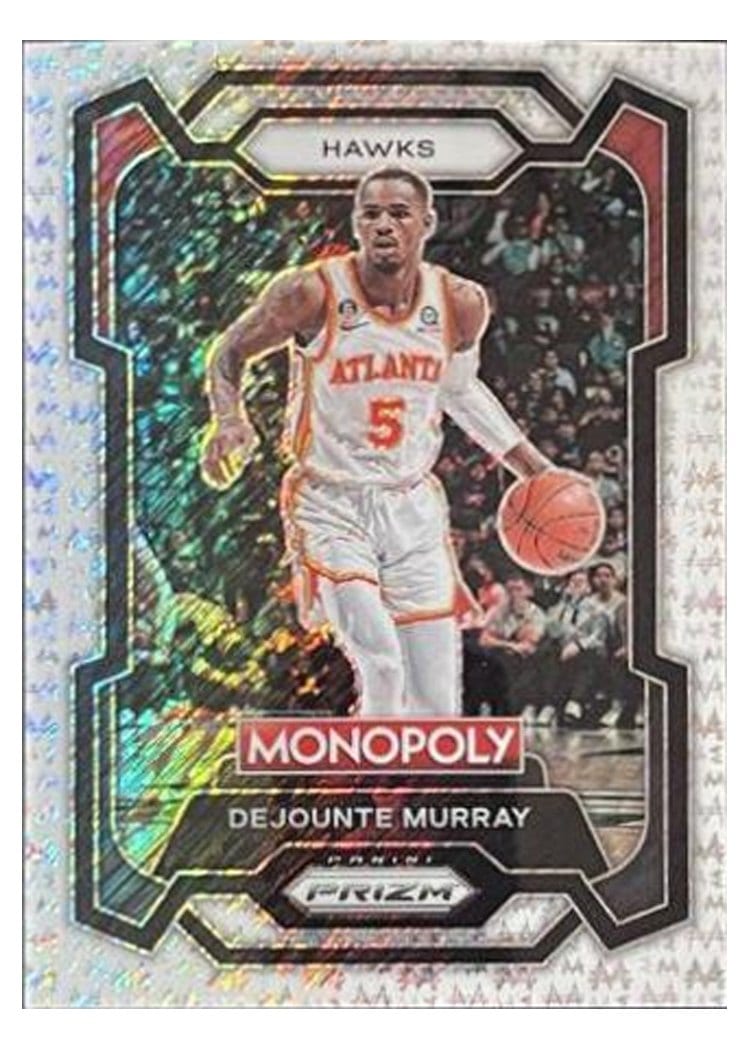 2023-24 Panini Prizm Monopoly Base Set Dejounte Murray #5 card
