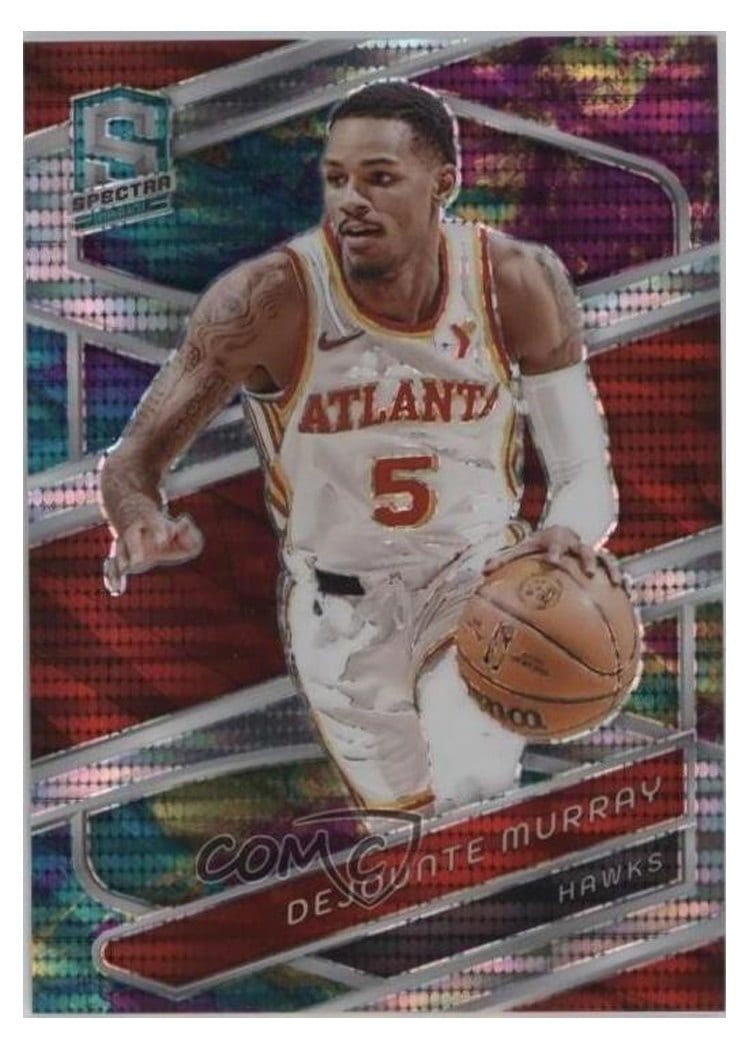 2023-24 Panini Spectra Base Set Dejounte Murray #18 card