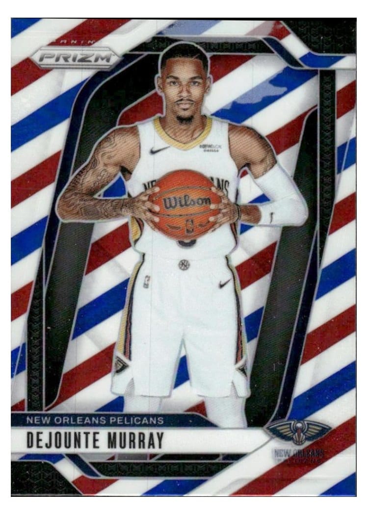 2024-25 Panini Prizm Base Set Dejounte Murray #1 card
