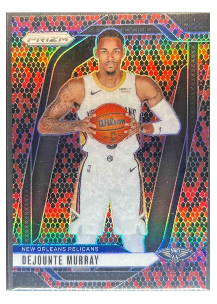 2024-25 Panini Prizm Base Set Dejounte Murray #1 card