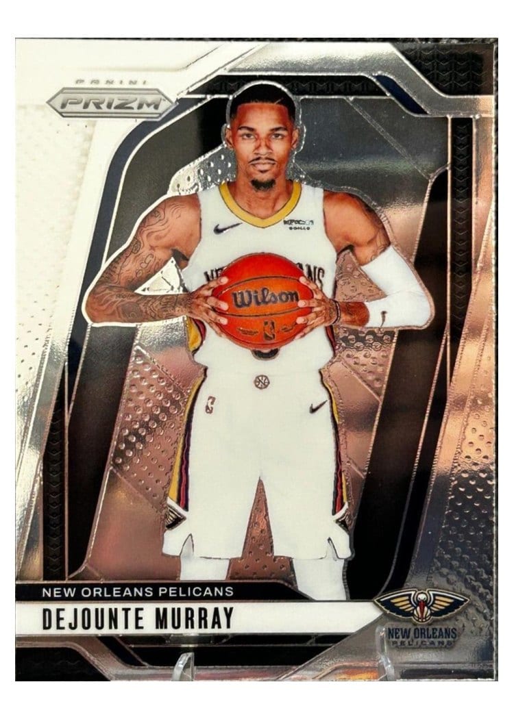 2024-25 Panini Prizm Base Set Dejounte Murray #1 card