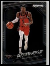 2024-25 Panini Prizm Black Base Set Dejounte Murray #31
