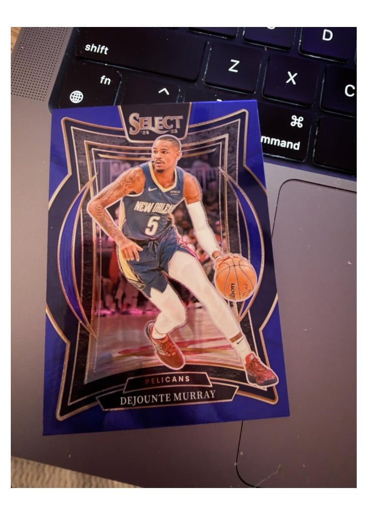 2024-25 Panini Select Base Set Dejounte Murray #13 card