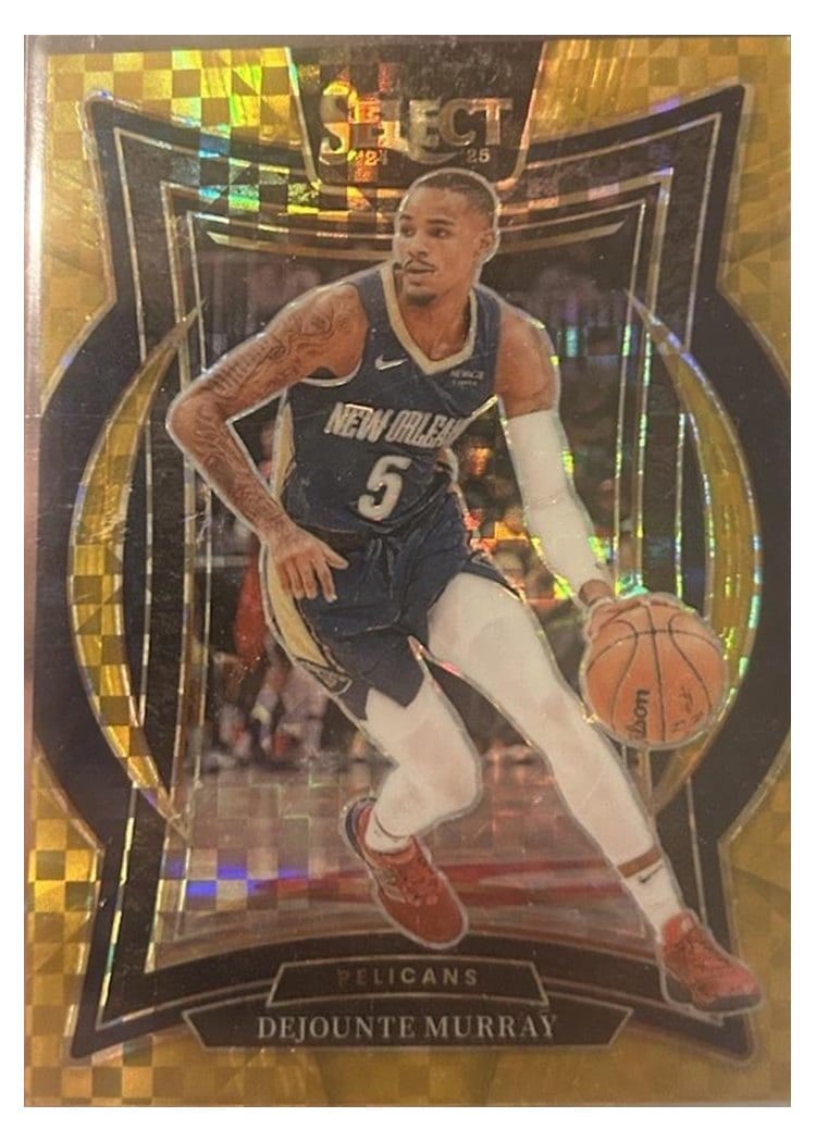 2024-25 Panini Select Base Set Dejounte Murray #13 card