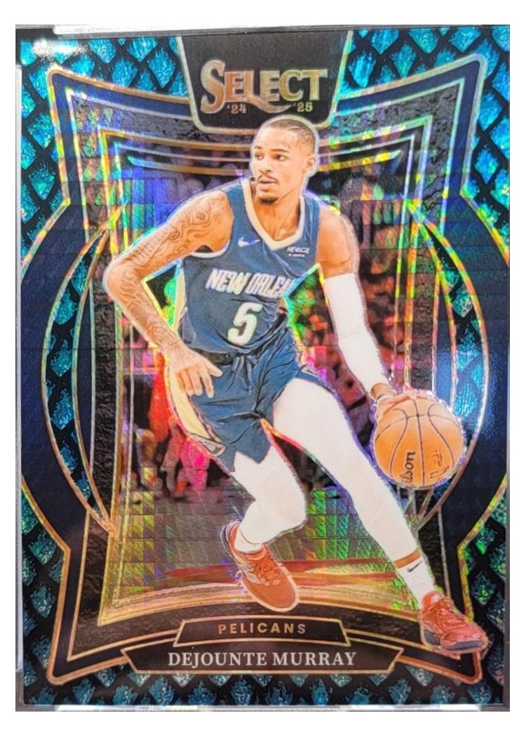 2024-25 Panini Select Base Set Dejounte Murray #13 card